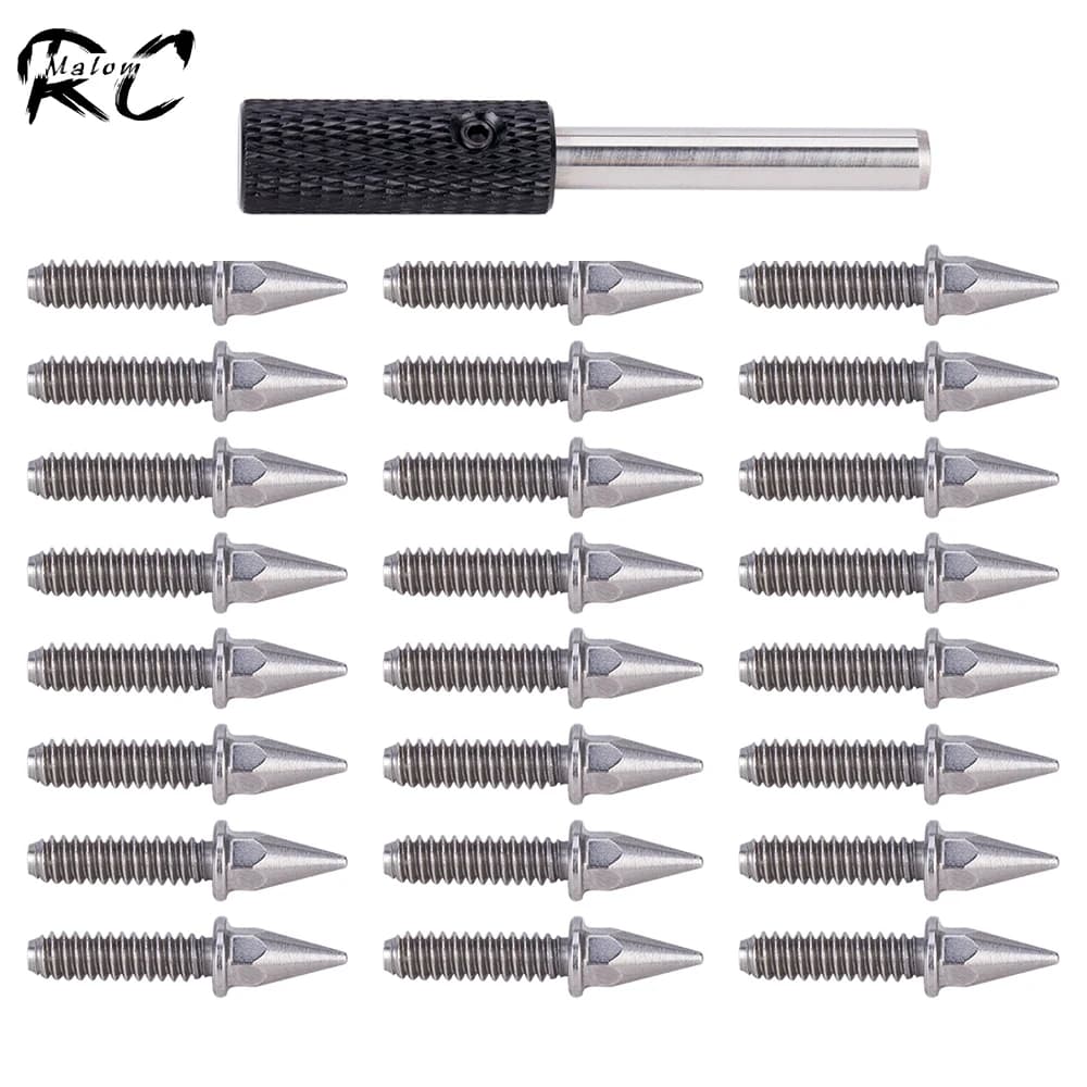 Viti a esagono incassato: 24 bulloni a spillo con cacciavite per cingolati RC in scala 1/10 1/8 (adatto per SCX10, D90, TRX4)