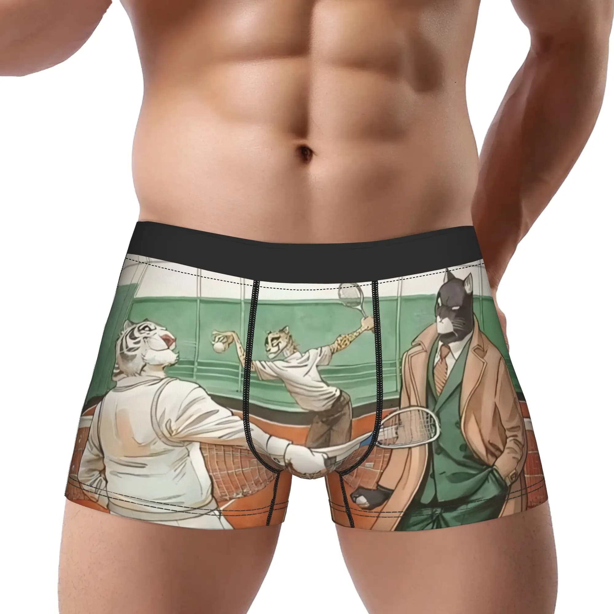 Blacksad Underpants Homme Panties Male Underwear Blacksad Comfortable Shorts Boxer Briefs