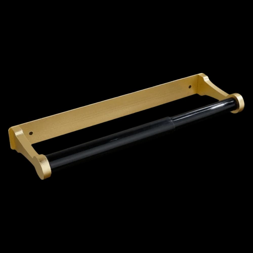 Stainless Steel Paper Towel Holder Space Aluminum Black Gold Toilet Roll Holder Heavy Duty Square Cabinet Tissue Paper Holder