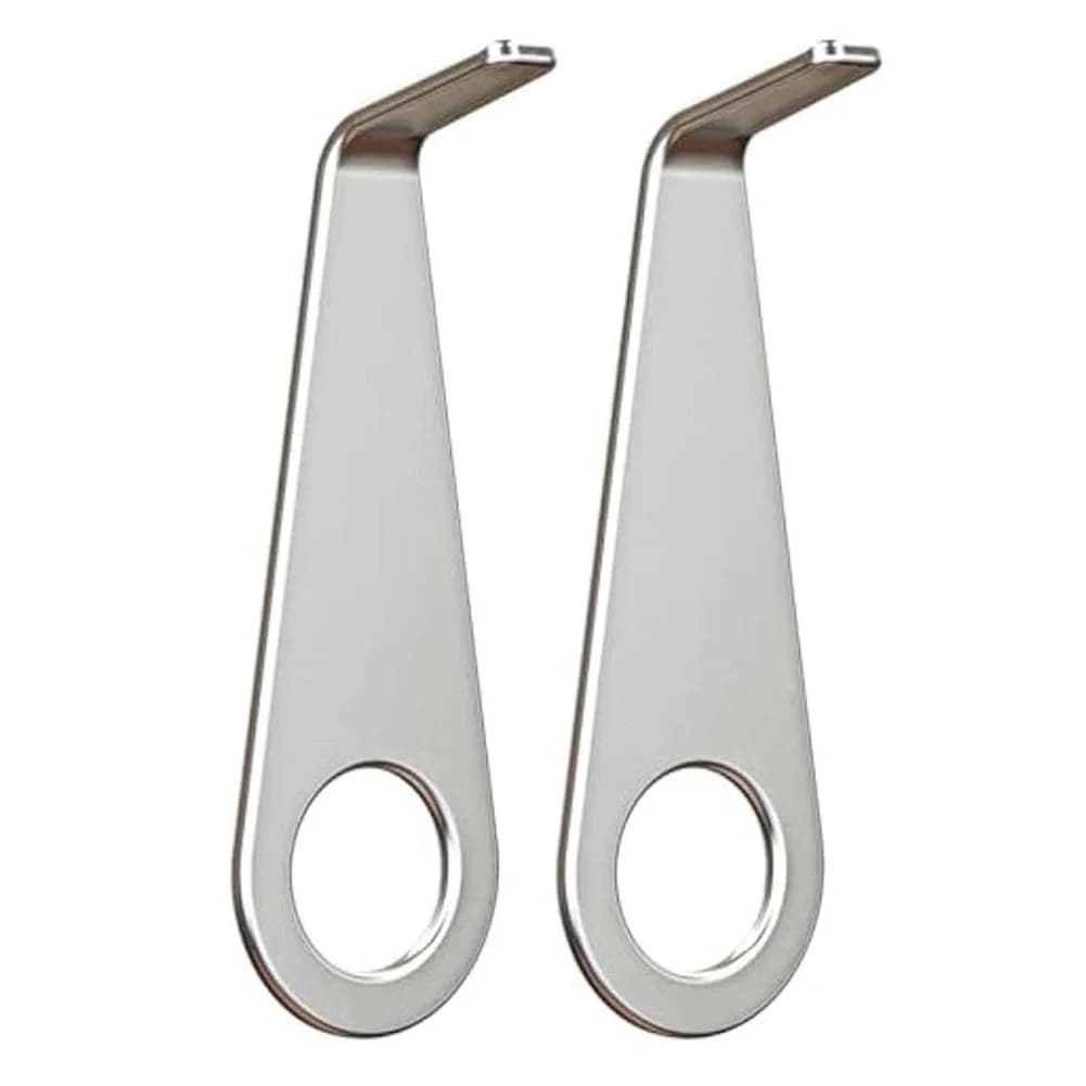 2 pezzi/set strumento chiave in acciaio inossidabile per strumento di sostituzione chiave campanello video anello strumento chiave di rimozione sicura