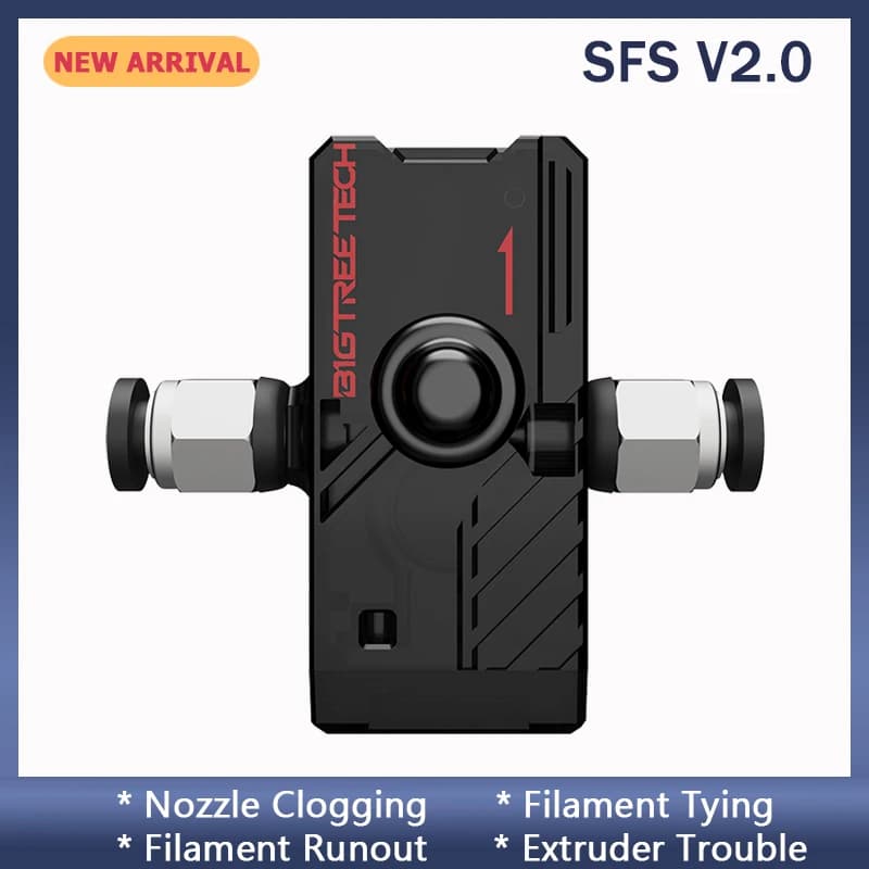 BTT SFS V2.0 Intelligent Filament Filament Sensor V2.0 PLA Filament Detection Module for 3D Printer Parts Ender 3 FDM