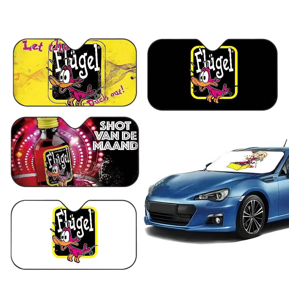 Parasole Personalizzato per Parabrezza Auto Flugels, Copertura Auto, Protezione Solare per Auto