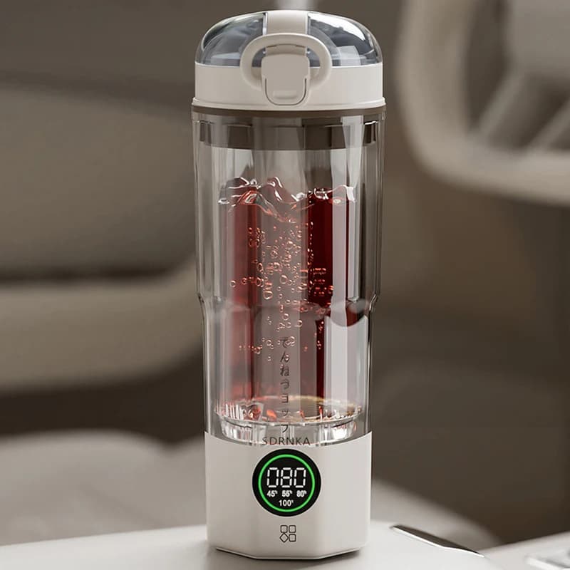 12V 24V Auto Heating cup 500Ml Electric kettle Water heater Boiler Cup Thermostatic Boiler Glass Thermos Cup Thermal Cup
