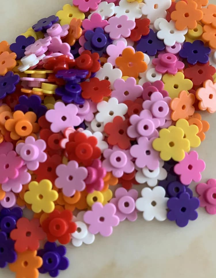 50-1000pcs Small Flower 3742 Building Block MOC Parts Flowerhead Brick Toys For Kids Creative Compatible with Major Brand