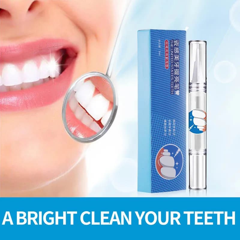 Slacking pen for teeth, dental cleaning gel, cleans the mouth and removes the plaque, dental protection, cleans the tartar, perfect smile