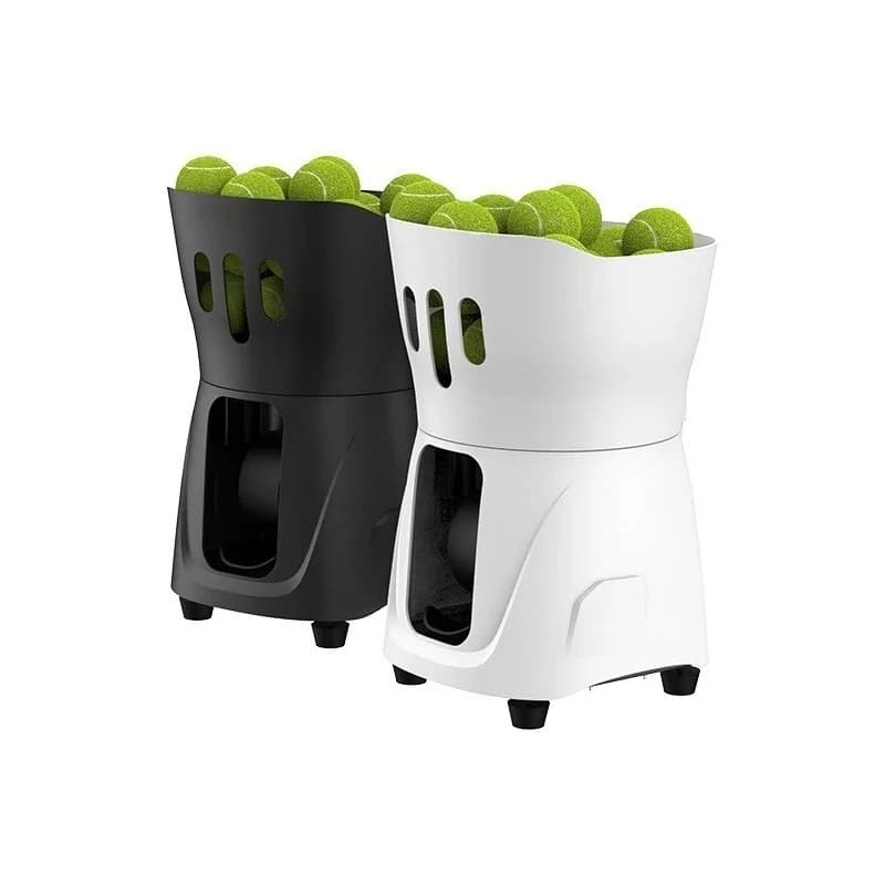 Macchina automatica per il lancio di palline da tennis, macchina per il lancio e il recupero di palline per principianti, ideale per accompagnare l'allenamento.