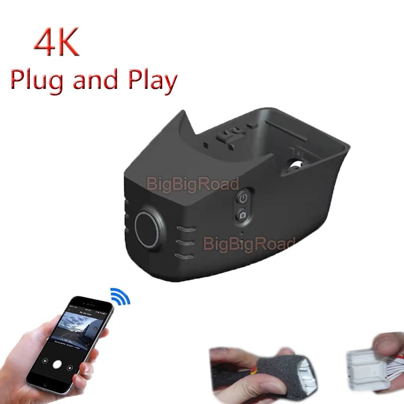 4K Plug And Play For Volkswagen Talagon 2013 2022 2021 Auto Wifi DVR Video Dash Cam Full HD camera 2160P Night vision