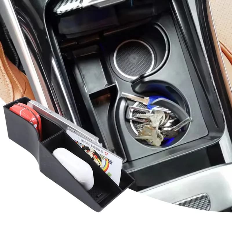 For Mercedes Benz GLC X254 2023-2026 Auto Central Control Storage Box Holders Organizer ABS Tray Interior Accessories