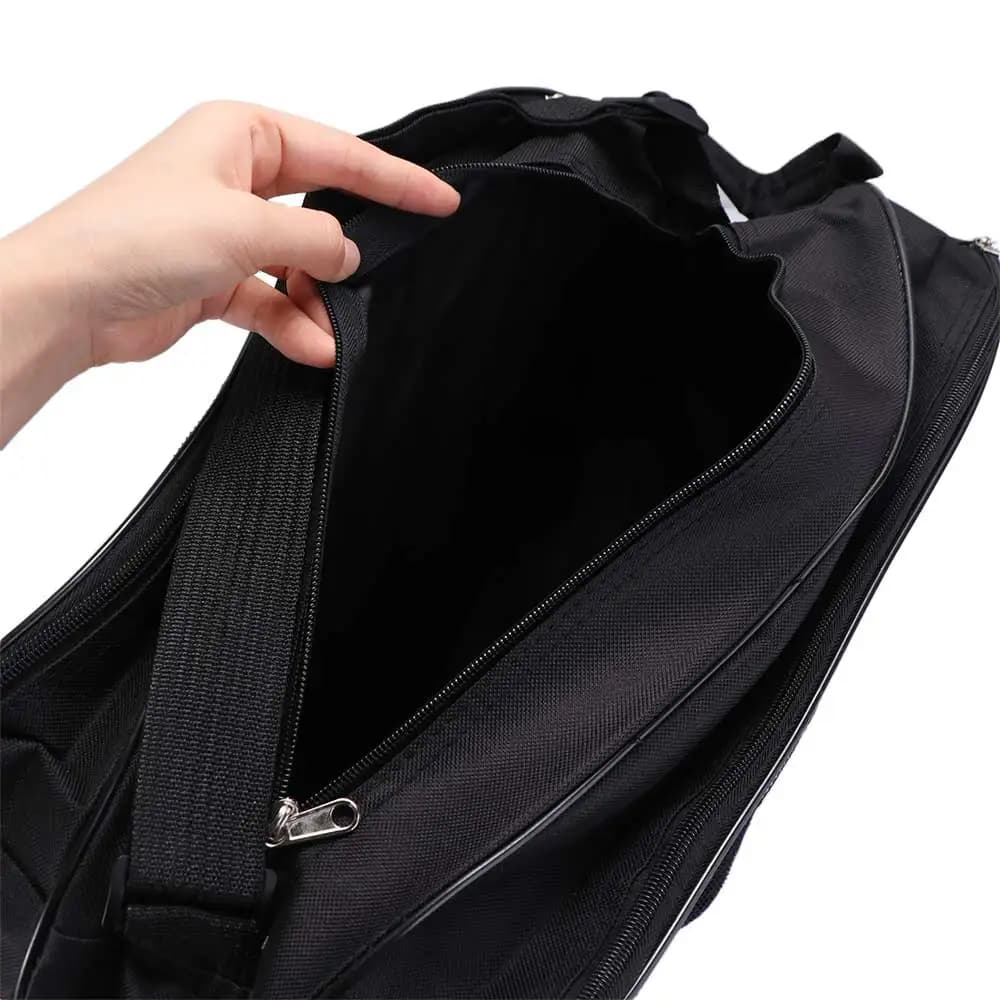 Large Capacity Roller Skates Bag Oxford Cloth Storage Bag Skating Shoes Bag Carry Case 3 Layers Ice Skating Pouch Inline Skates