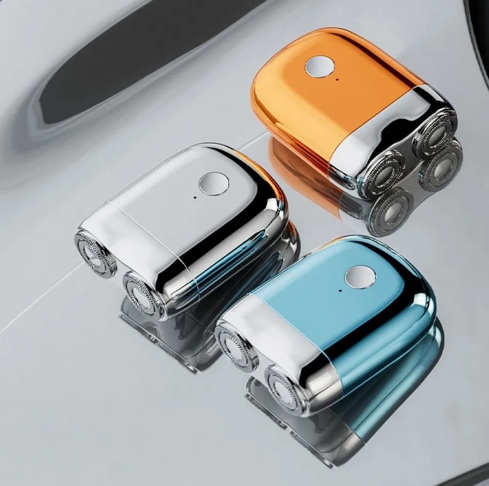 Mini electric shaver for men, portable shaver for beard, waterproof pocket shaver IPX7