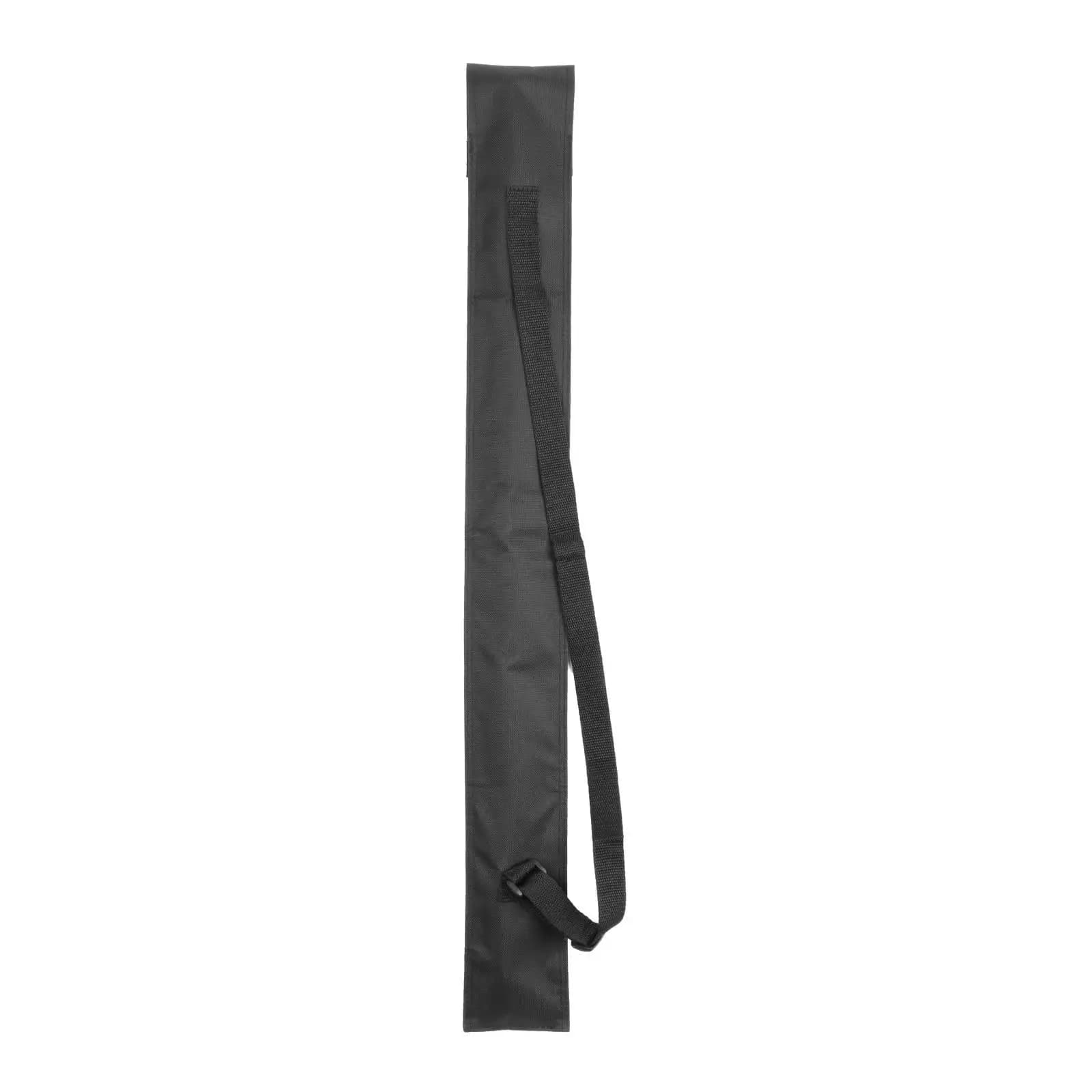 Hard Billiard Cue Case Canvas Material Foldable Bag for Pool Stick Protection with Shoulder Strap for Billiards Travel