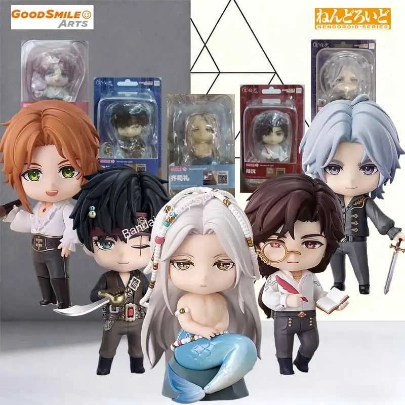 Model Kit NENDOROID LIGHT AND NIGHT Xia Mingxing Xiao Yi Qi Sili Anime and Manga Figures Toy for Boy Girl Foam Cotton Packaging