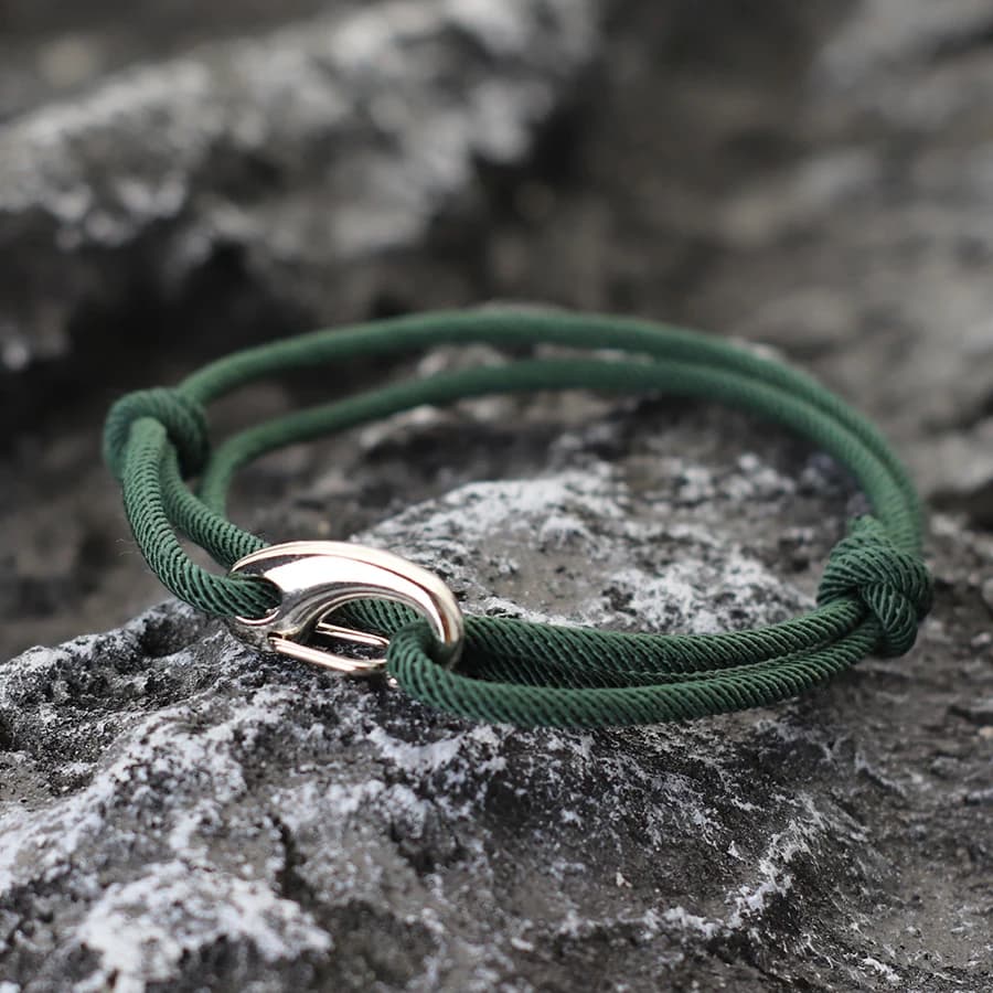 New Simple Style Double Layered Marine String Bracelet For Men Women Sliding Adjustable 3mm Thin Rope Nautical Braclet Pulseria