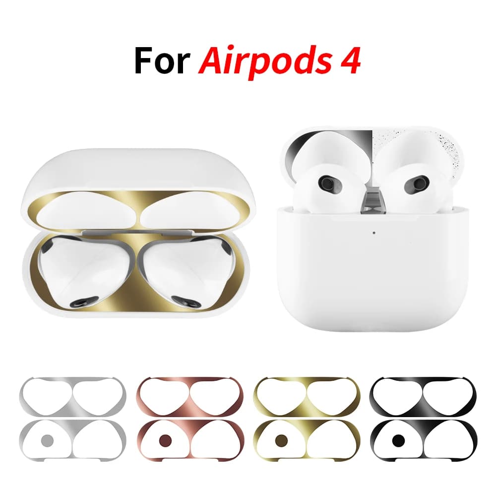 AirPods 4 4 4th 3 2 1 Pro2 Wall decal Dust protection Protective adhesives for headphone film