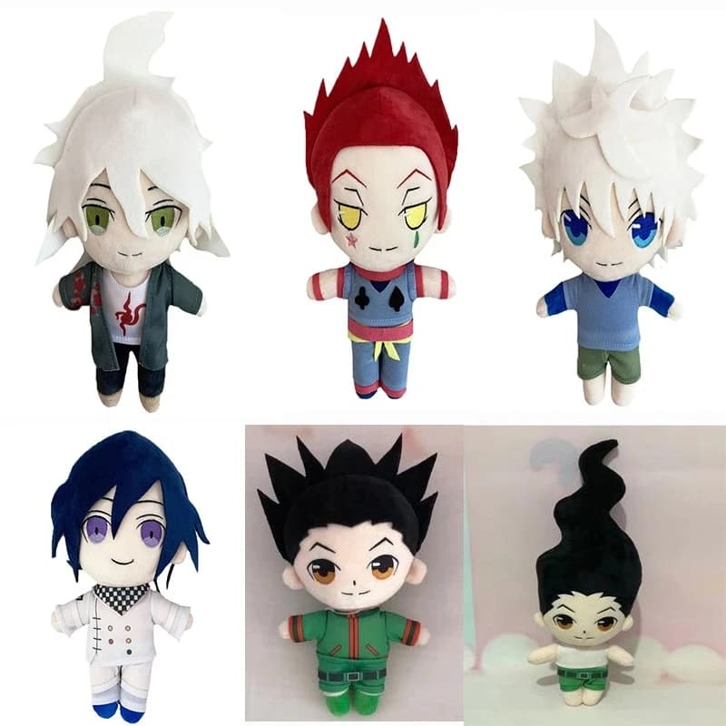 New Kawaii Nagito Komaeda Danganronpa Plush Doll Toy Hisoka Killua Zoldyck Plush Soft Pillow Plush Birthday Gift For Kids