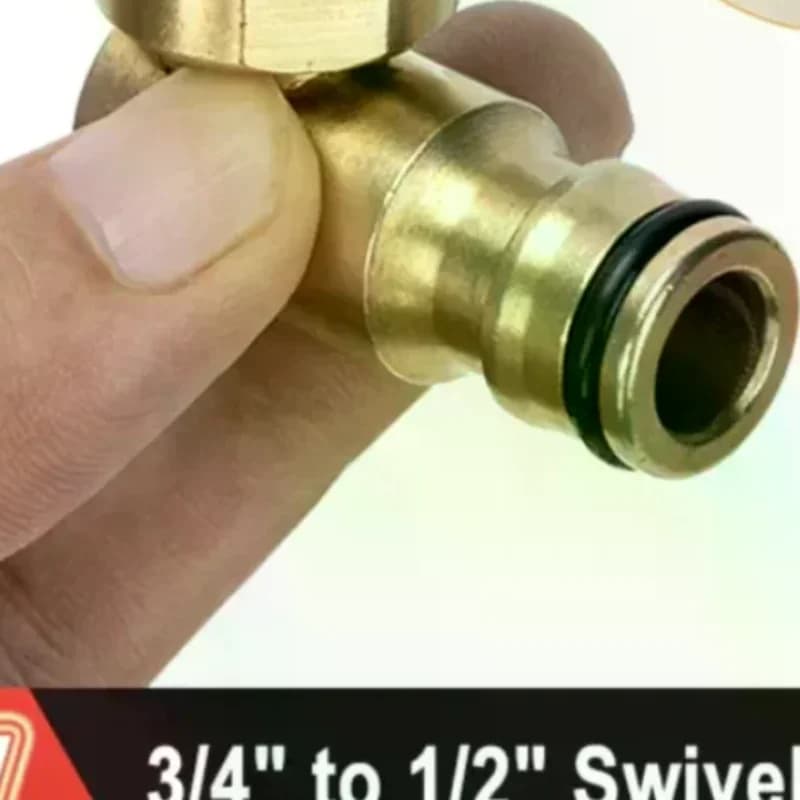Flexible Hoselock Push Button Tap Quick Connector for Hoselock Push 3/4 Inch BSP Female Garden Tube External Tap Connect Adapter