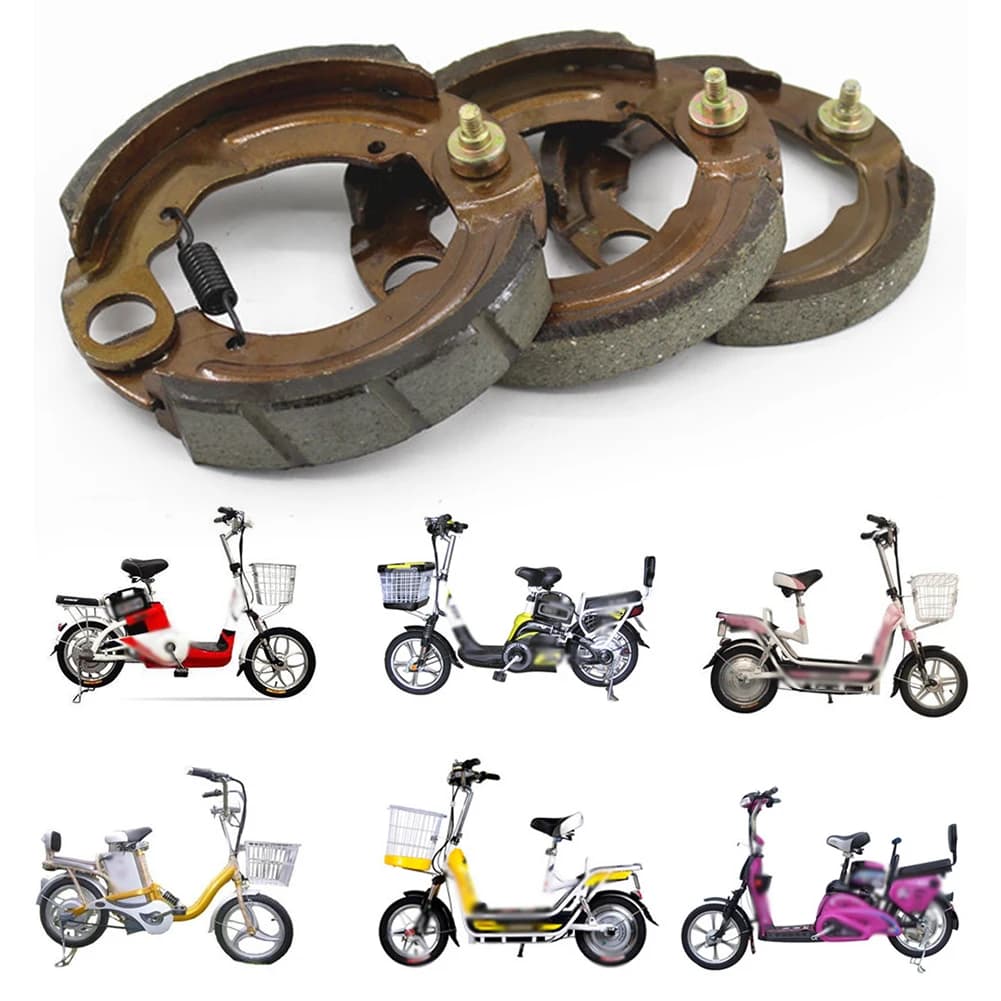Pastiglie Freno per E-bike Tipo 90-110, Blocchi Freno a Tamburo per Scooter Elettrici, Pastiglie Freno da 90MM per Moto e ATV