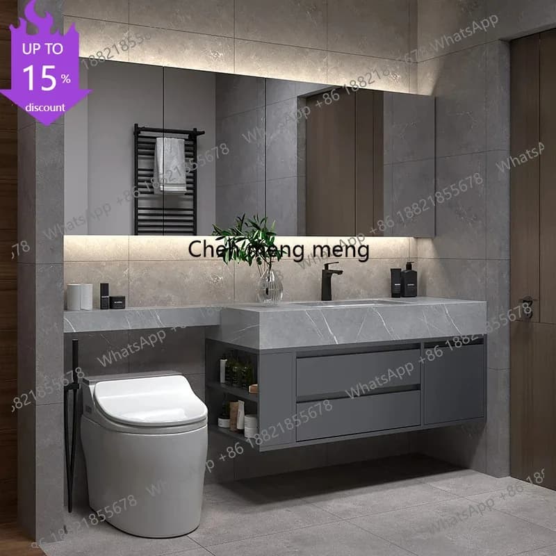 G153 Armadio con Specchio di Lusso Leggero, Mobile Bagno Moderno Salvaspazio, Semplice, con Divisori, Archivadores, Arredamento per la Stanza