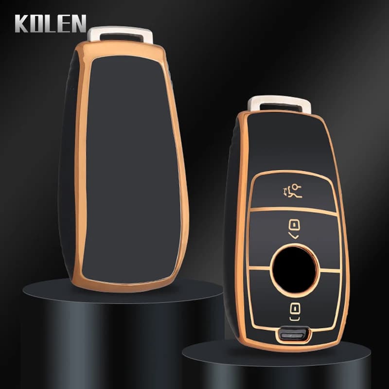 Nuovo TPU Chiave A Distanza Dell'automobile Della Copertura Della Cassa Borsette Per Mercedes Benz AESG Classe GLC CLE CLA W177 W205 W213 W222 X167 AMG Accessori