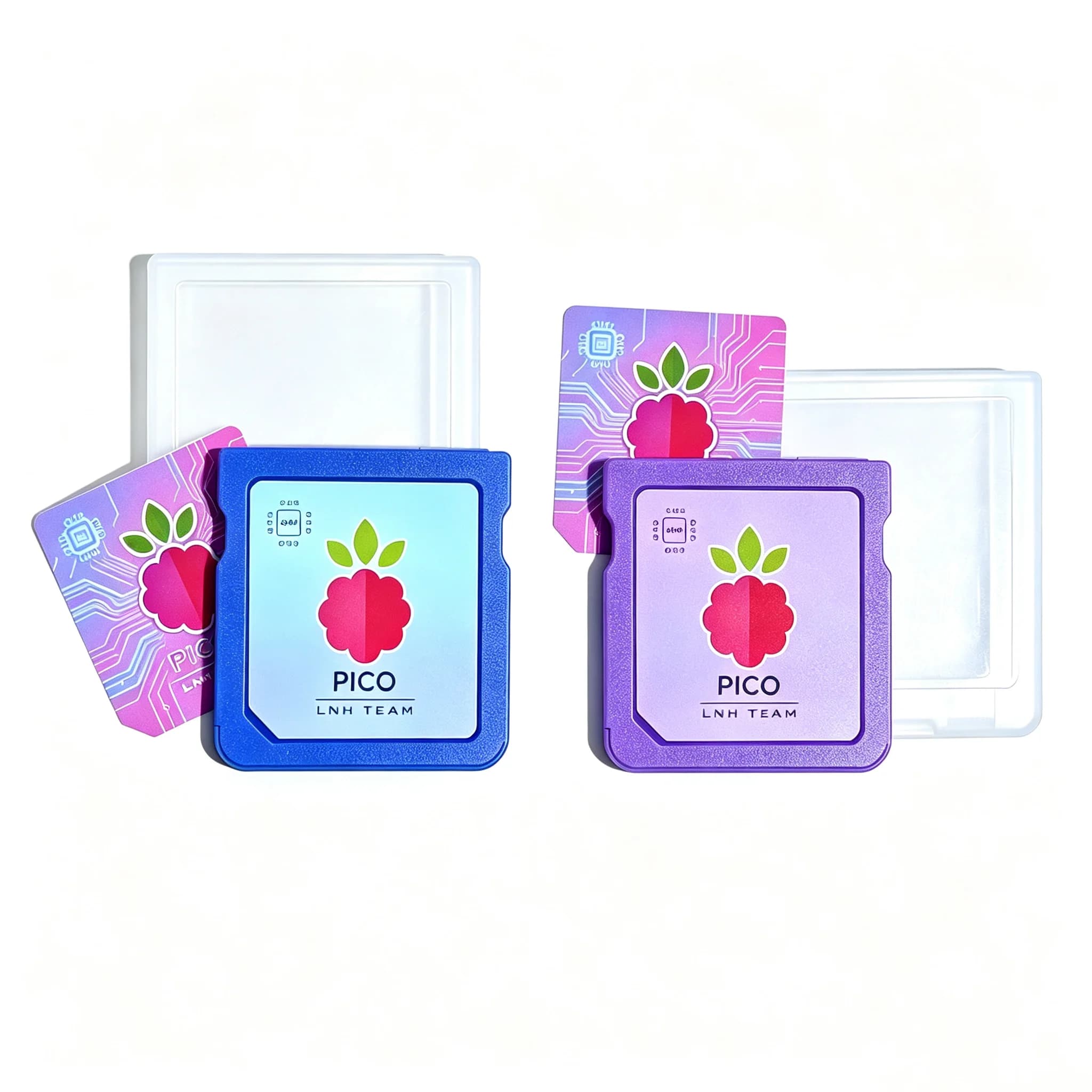 New DSpico Game Reader, Molded Blue Purple Case, RP2040, 6MB/s SD Read,DS Mode & Pico Launcher Compatible with NDS NDSL DSi 3DS