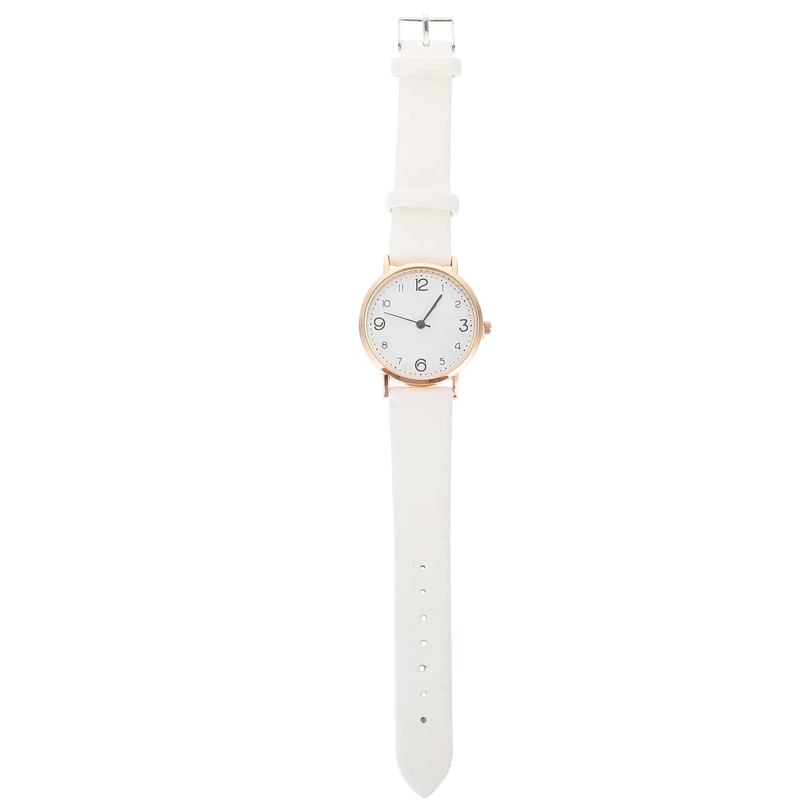 1 orologio da donna con cinturino regolabile, orologio da polso al quarzo digitale, semplice orologio da donna alla moda per studenti