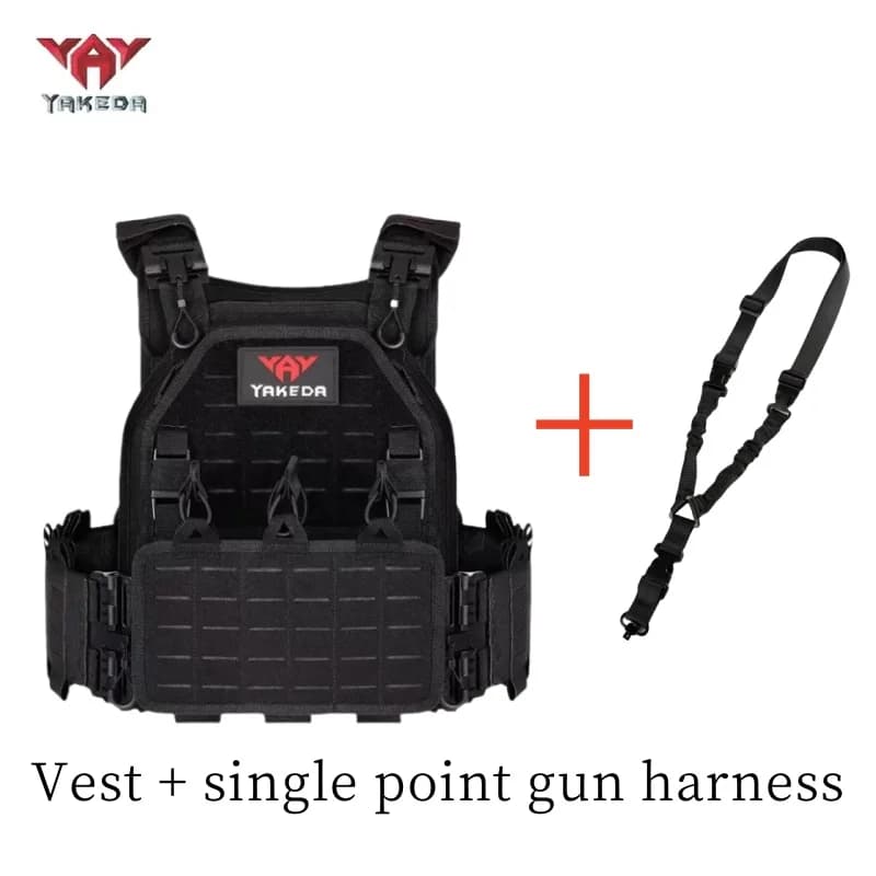 YAKEDA ATFG MOX CAMO Leggero Sgancio Rapido Combat Plate Carrier 1000D Nylon Molle Chaleco Tattico Gilet Tattico Caccia