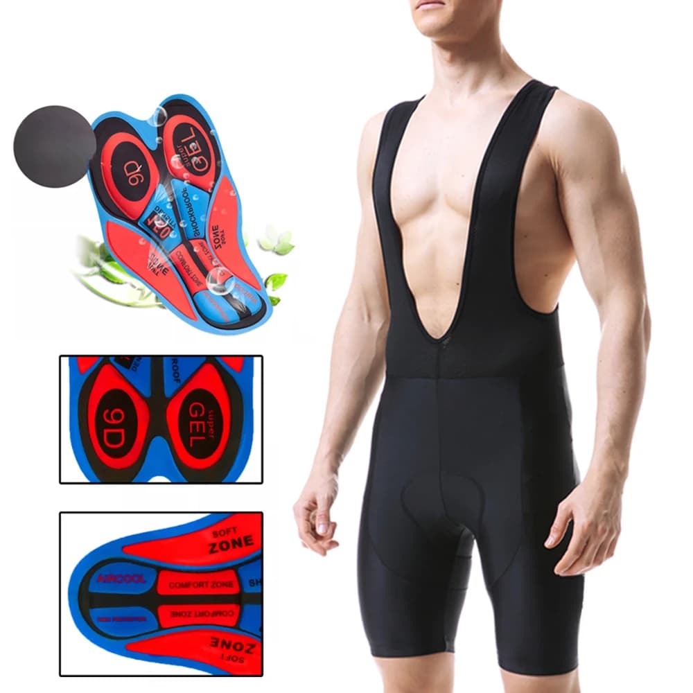 2023 cycling bib shorts Mountain Bike breathable men's pantyhose bike 9D man Pro Licra bike shorts clothing MTB