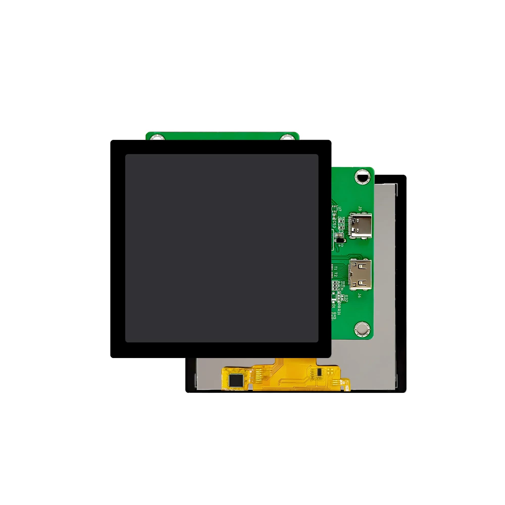4 inch IPS capacitive touch screen display for Raspberry Pi 480 * 480 HD-MI Raspberry Pi Display