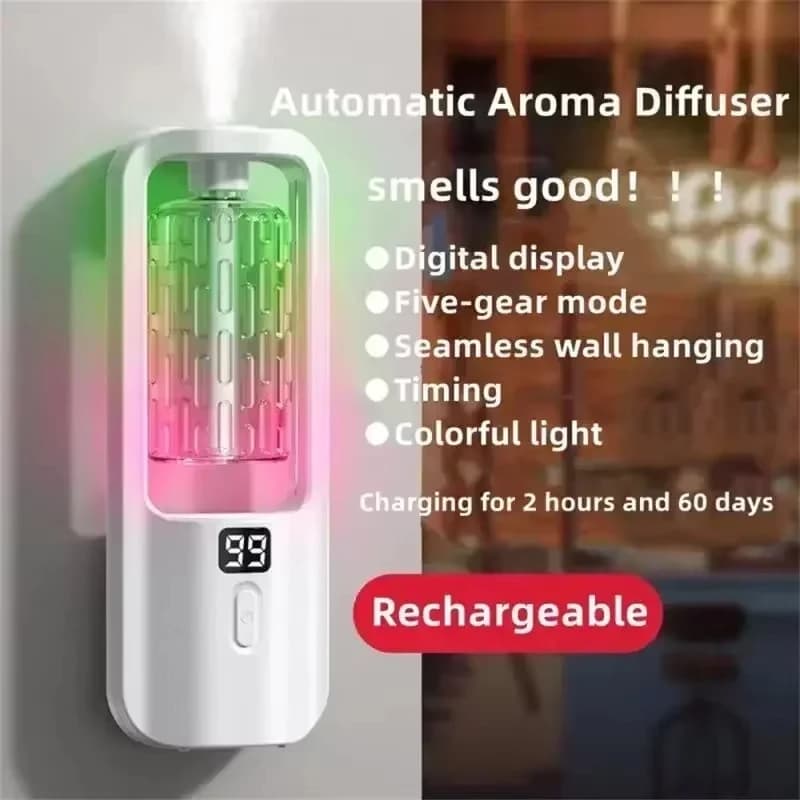 USB Smart Aromatherapy Diffuser, Home Air Purifier, Deodorant and Car Aromatherapy Machine