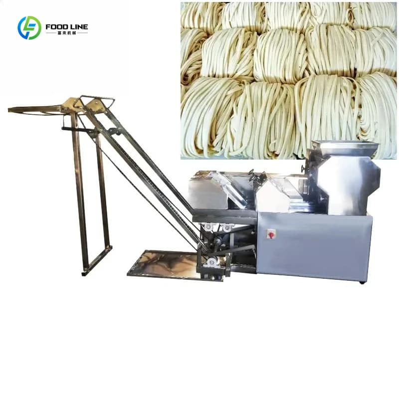 Macchina Automatica Personalizzata per la Produzione di Noodle Freschi, Ramen Cinese, Chow Mein, Udon, Pasta Istantanea