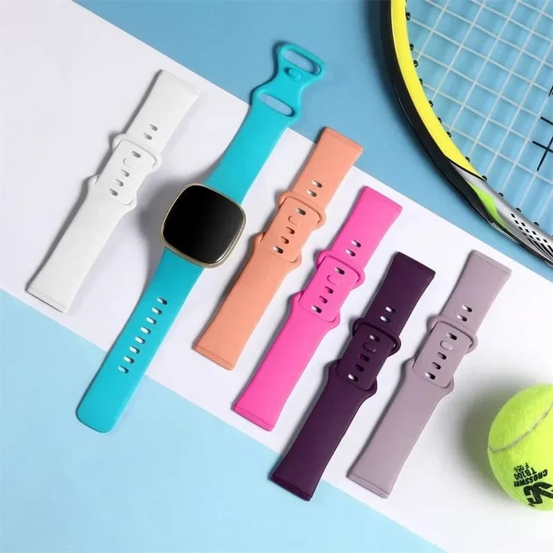 Cinturino sportivo per Fitbit Versa 3 Cinturino Smartwatch Accessori Cinturini Bracciale in silicone morbido per Fitbit Sense Versa3