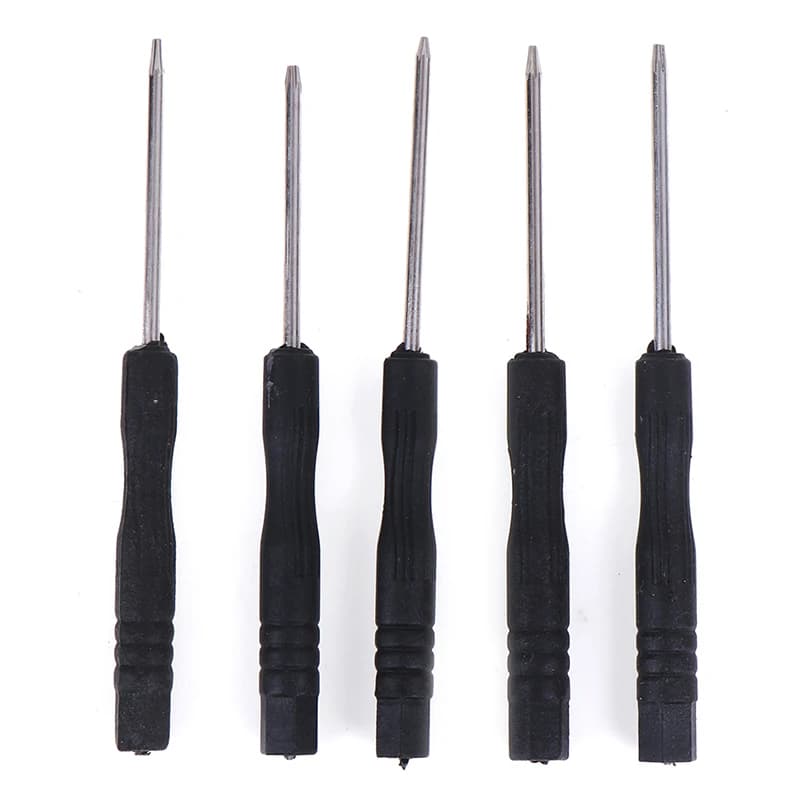 5 pezzi T2 T3 T4 T5 T6 Set di cacciaviti per telefoni cellulari strumento di riparazione a strappo