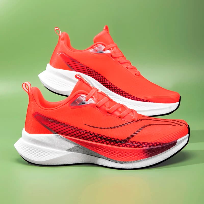 Men's Running Shoes, Breathable Mesh Surface, Tpr Non-Slip Sole, Suitable for Fitness, Track and Field, and Running, Lightweight Shoe Body, Comfortable to Wear, Versatile for Daily Casual Wear