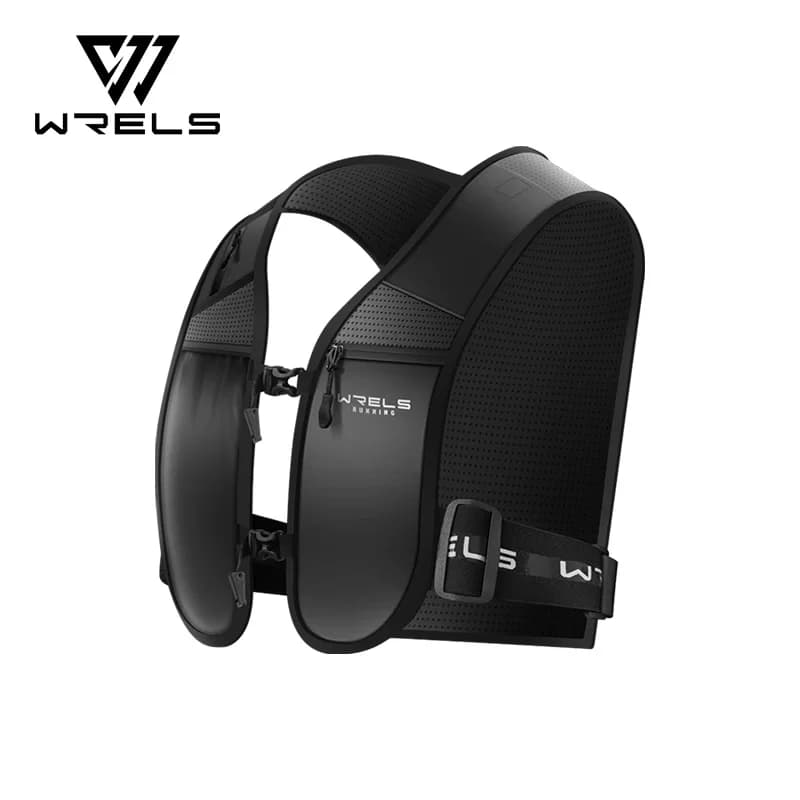 WRELS Trail Running Vest Ultra Lightweight Hydration Vest Pack Breathable Functional Pack for Outdoor Marathon Cycling Hiking