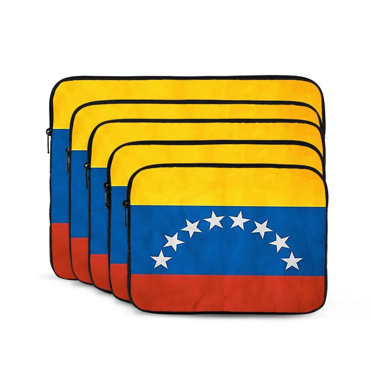Venezuela Venezuelan Flag National Flag Of Venezuela Notebook Laptop Bag For Macbook Air Pro Tablet Shockproof Case Bag