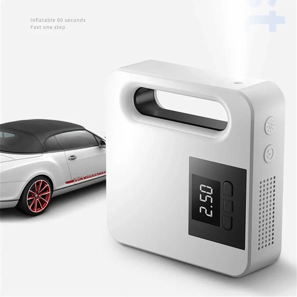 Pompa ad aria per autoveicoli 12V pompa per pneumatici elettrica portatile pompa per pneumatici Display digitale compressore d'aria per Auto a gonfiaggio rapido