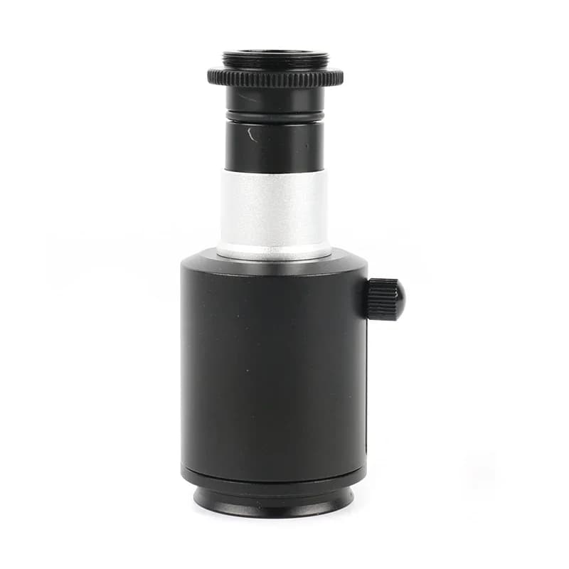 Adattatore per fotocamera per microscopio trinoculare CTV da 38 mm a 23,2 mm Tubo adattatore per fotocamera per microscopio video digitale industriale con attacco C da 23,2 mm