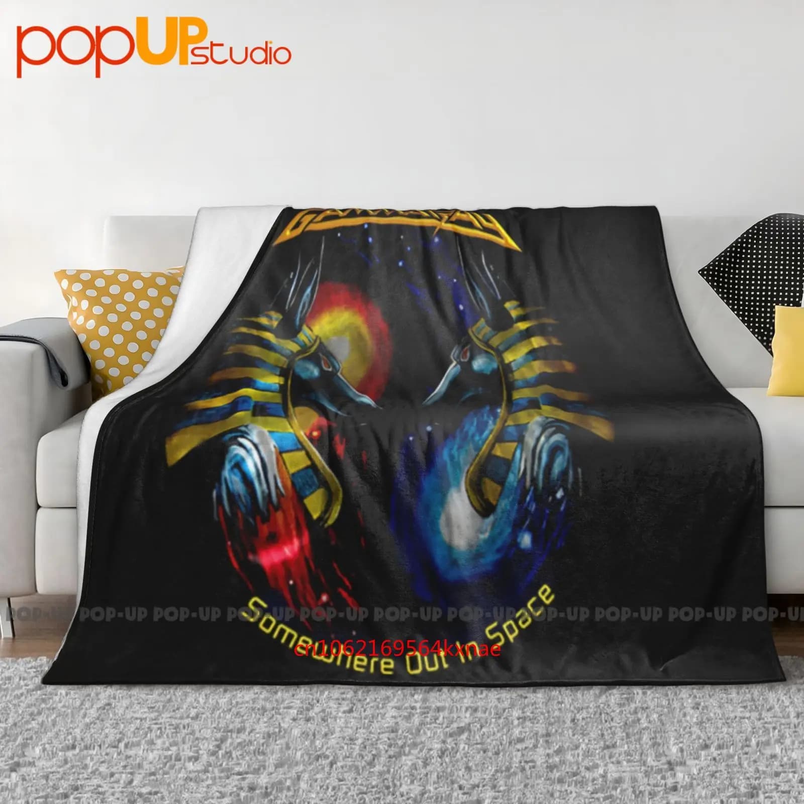 Gamma Ray vintage ovunque fuori nello spazio Coperta ultra morbida trapunta Copridivano invernale Copridivano