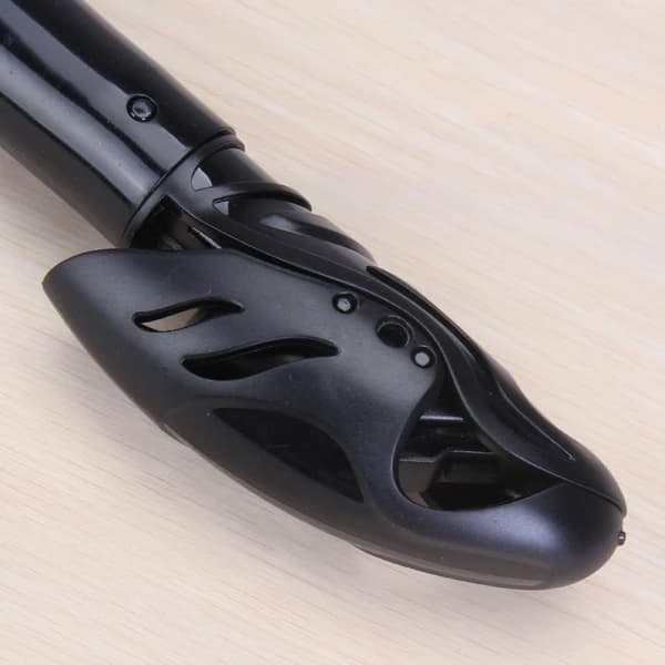 Totally Snorkel for scuba diving and snorkeling (black)