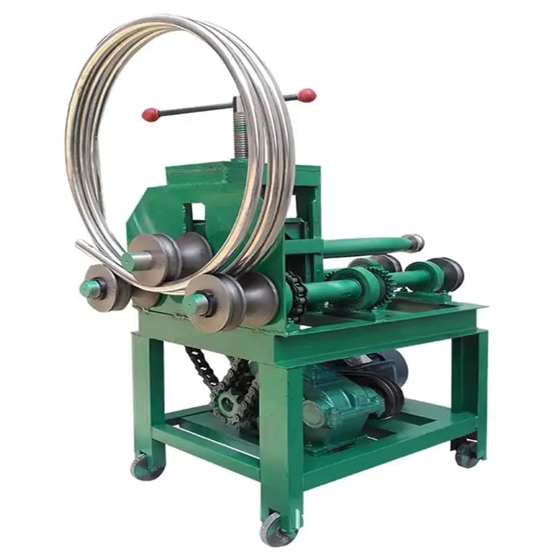 Small Greenhouse Manual Bending Machine Galvanized Square Iron Pipe Arc Bender Electric Stainless Steel