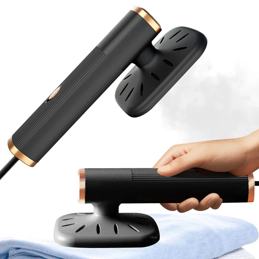 Ferro da Stiro a Vapore Portatile 360 ° Ferro da Stiro Verticale Portatile USB per Vestiti e Tessuti - Stiratrice Elettrica Compatta