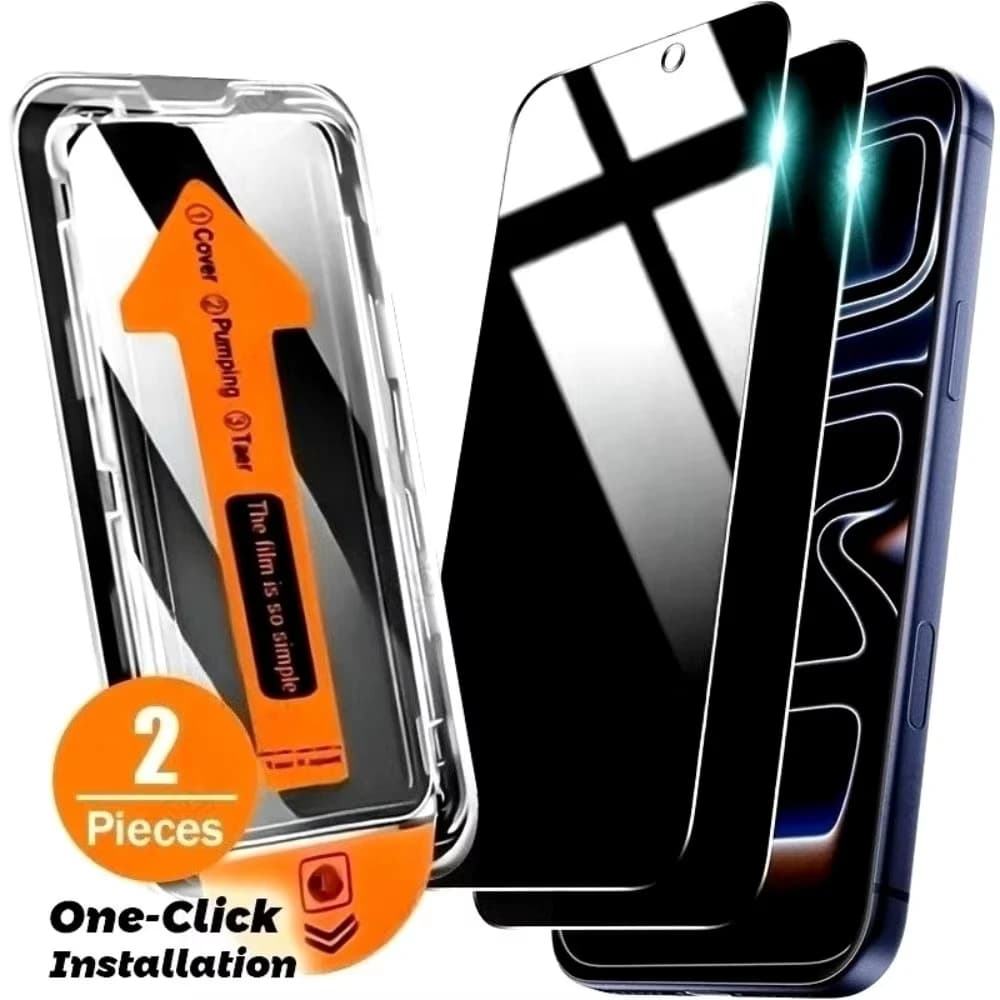 2 Pezzi Pellicola Protettiva Anti-Spia per Samsung S26 S25 Ultra S24 S22 S23 Plus FE A57 A37 A56 A55 A36 A35 A26 A16 A06 A07 A17 in Vetro