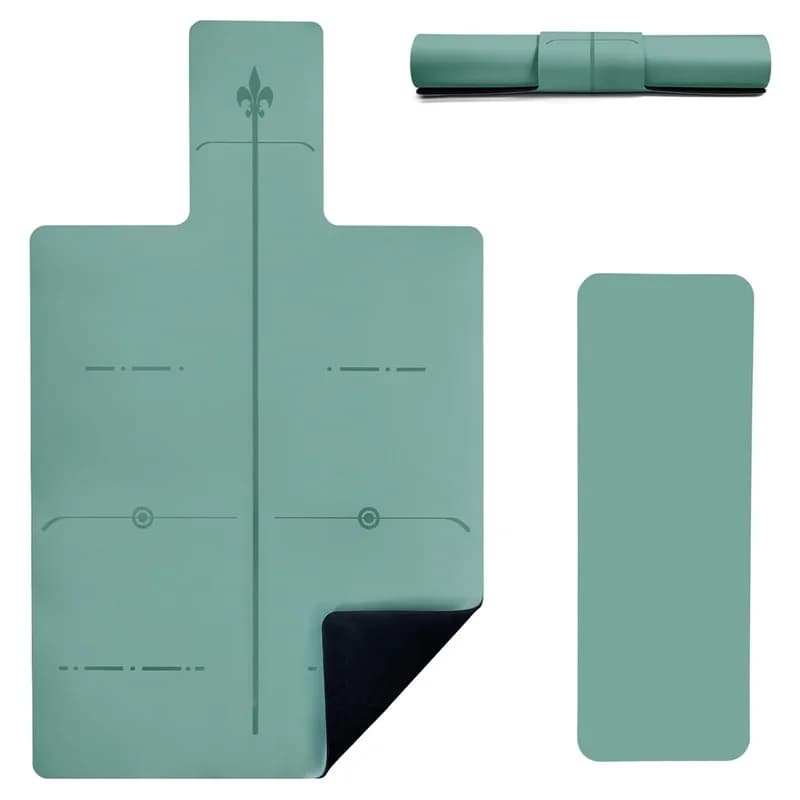 Tappetino yoga dal design stampato Tappetino yoga ecologico 11