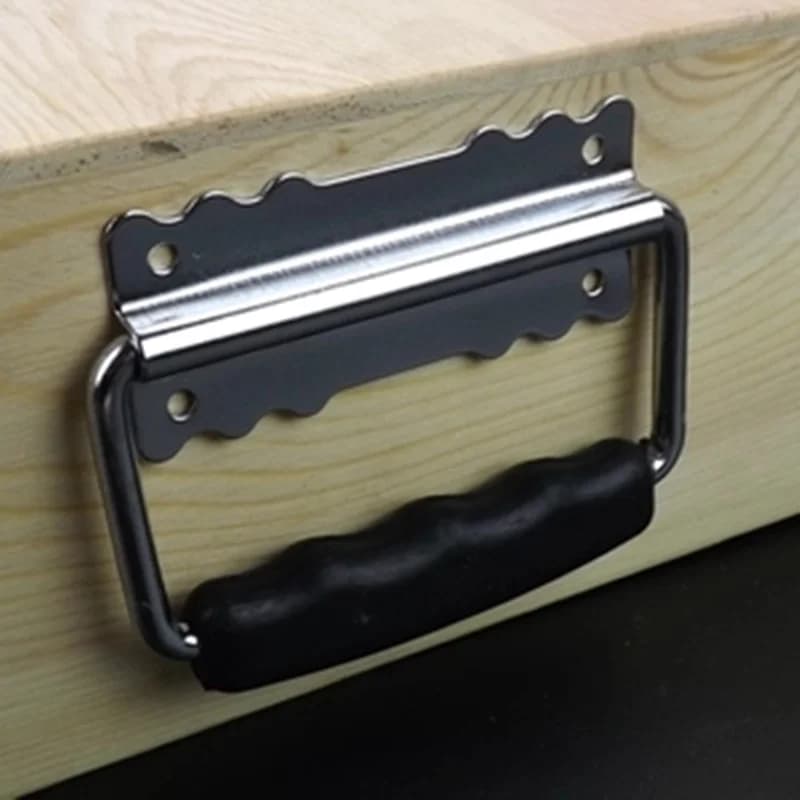 Nuovo tipo scatola anello maniglia pieghevole per cassetta degli attrezzi valigie attrezzatura armadietto tirare manopole del cassetto accessori hardware