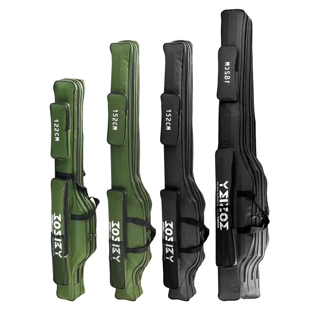 Portable Foldable Fishing Rod Case Fishing Tool Case 122 cm / 152 cm / 182 cm