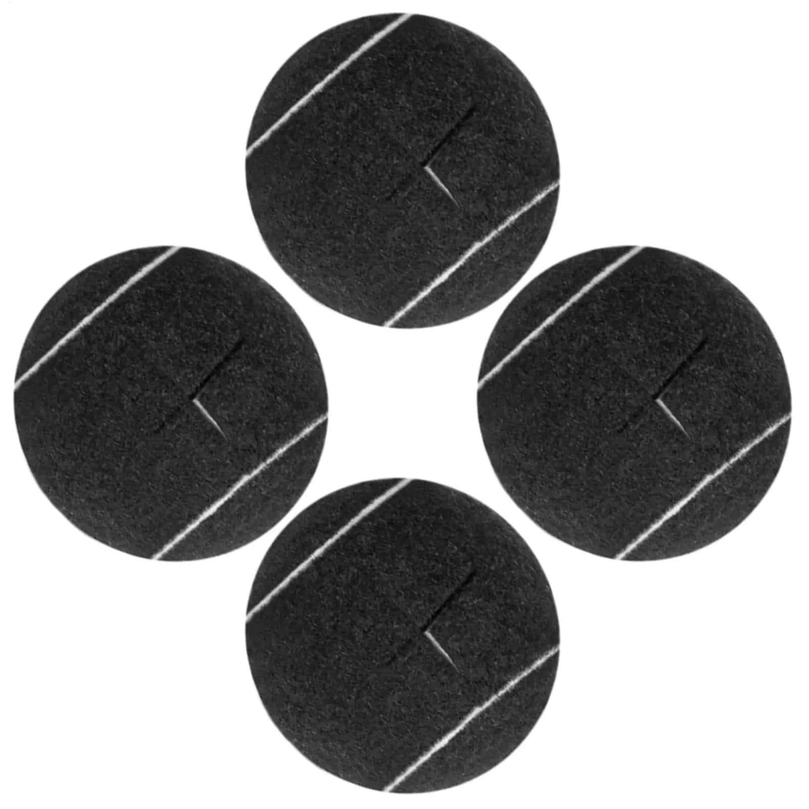 Protezione per il pavimento della pallina da tennis Gambe dei mobili Rivestimenti scorrevoli per la protezione del pavimento Rivestimenti scorrevoli in gomma antiscivolo silenziosi per