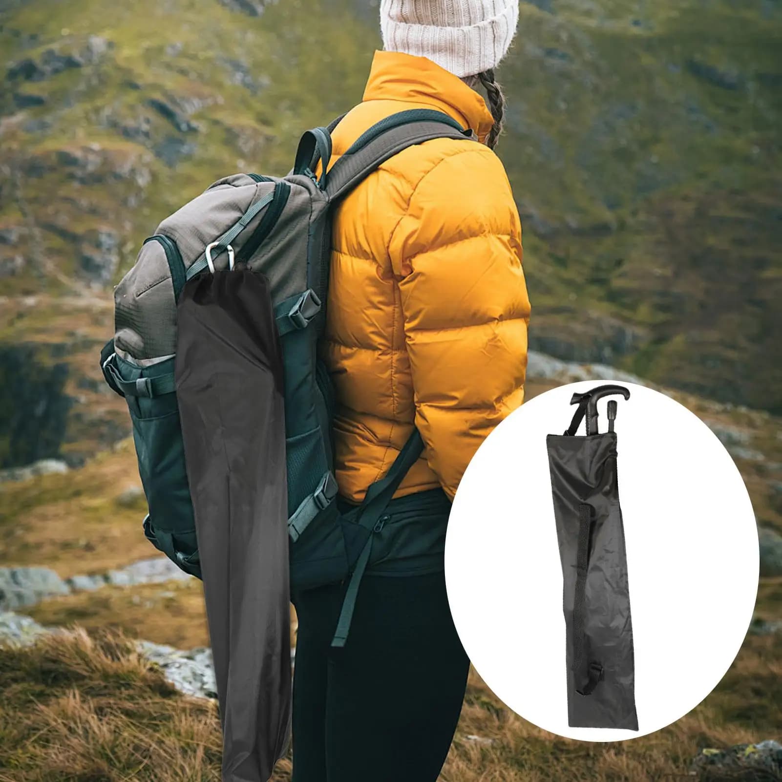 Trekking stick case Trekking stick case for trekking poles Portable shoulder bag for trekking poles