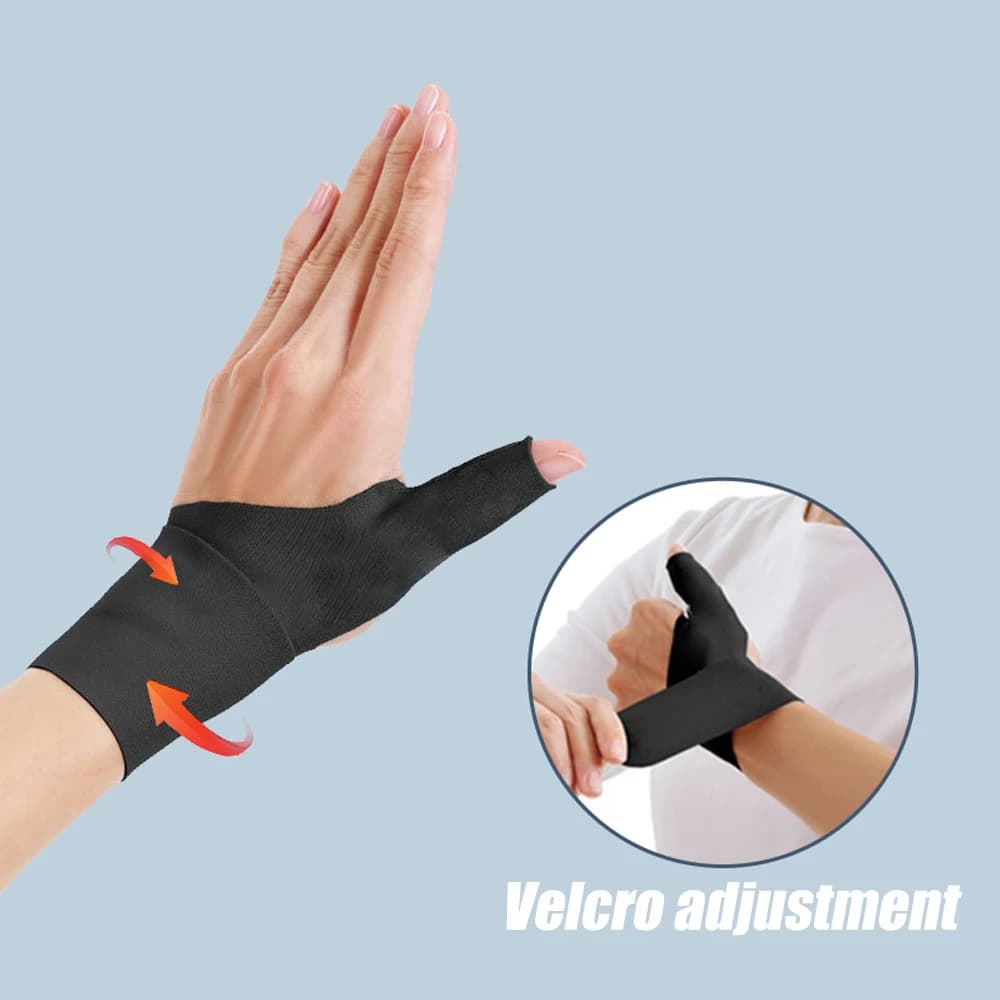1 PCS Ultra Thin Wrist Brace - Sport Slim Carpal Tunnel Support Men Women, Adjustable, Lightweight, Breathable and Skin Friendly