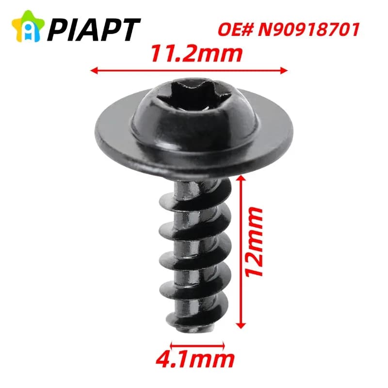 8 pezzi OE # N90918701 Vite bullone per porta e maniglia per VW e Audi