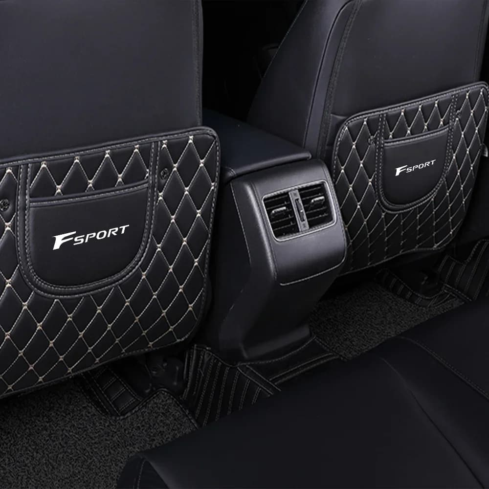 1 pz seggiolino Auto schienale Anti-kick Pad Cover accessori interni Auto per Lexus GS F Sport 350 Ct200h Uvx 250h Nx 300h Rx